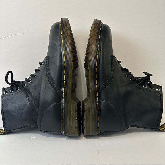 Dr. Martens Original 1460 SOFTY T Leather Boots Black size W8 or M7 - Picture 4 of 13